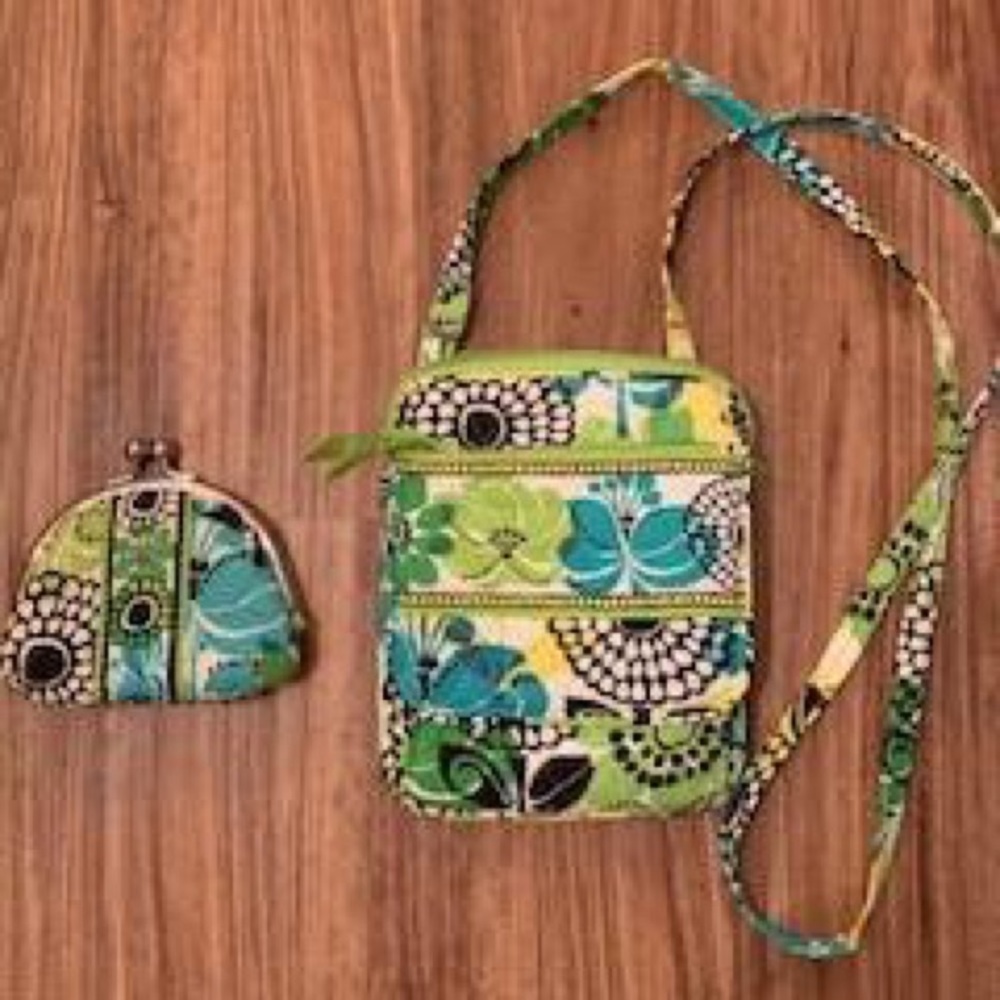 Vera Bradley Mini Hipster Crossbody w/Coin Purse